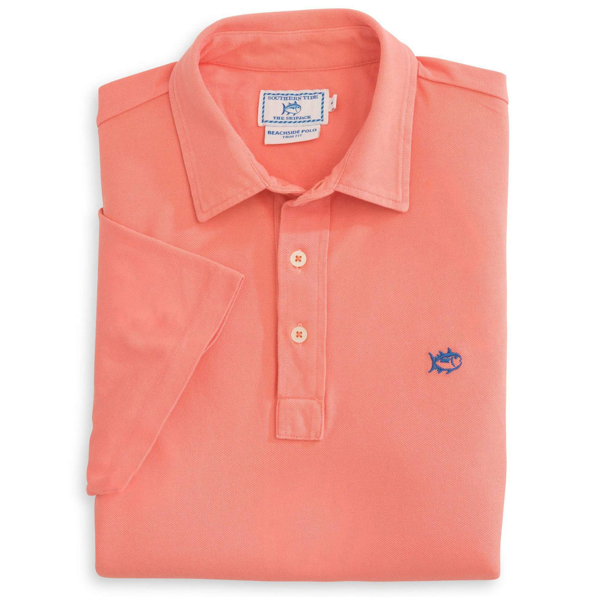 Short Sleeve Beachside Polo in Nectar by Southern Tide - Country Club Prep