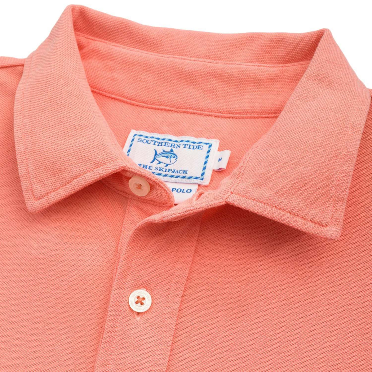 Short Sleeve Beachside Polo in Nectar by Southern Tide - Country Club Prep