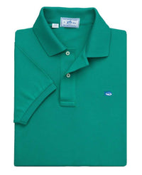 Short Sleeve Classic Skipjack Polo in Augusta Green by Southern Tide - Country Club Prep