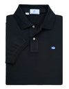 Short Sleeve Classic Skipjack Polo in Black by Southern Tide - Country Club Prep