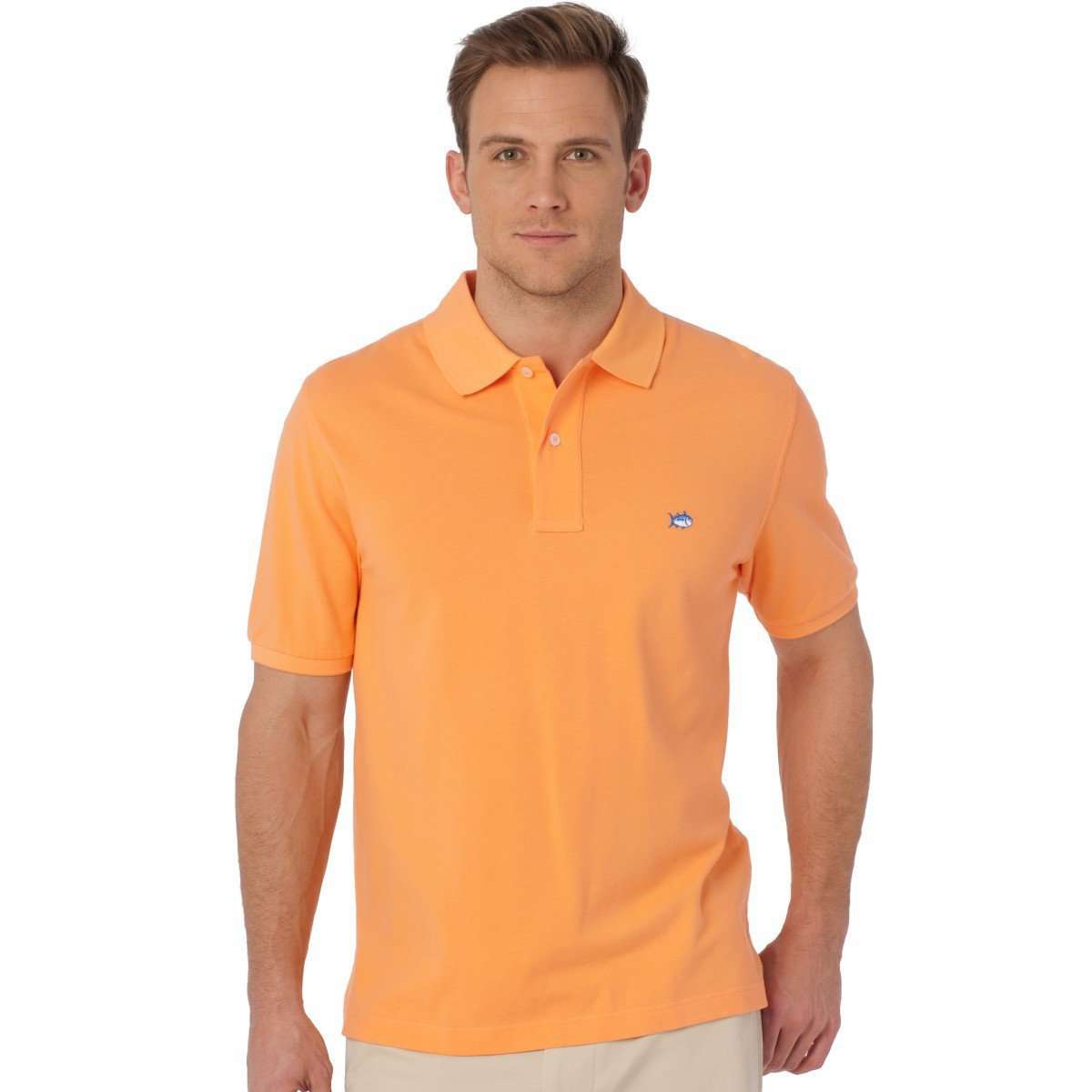 Short Sleeve Classic Skipjack Polo in Horizon by Southern Tide - Country Club Prep