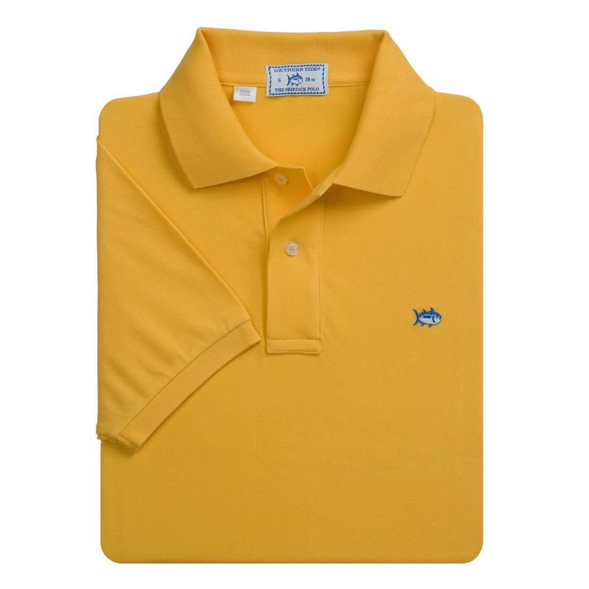 Short Sleeve Classic Skipjack Polo in Sunglow by Southern Tide - Country Club Prep