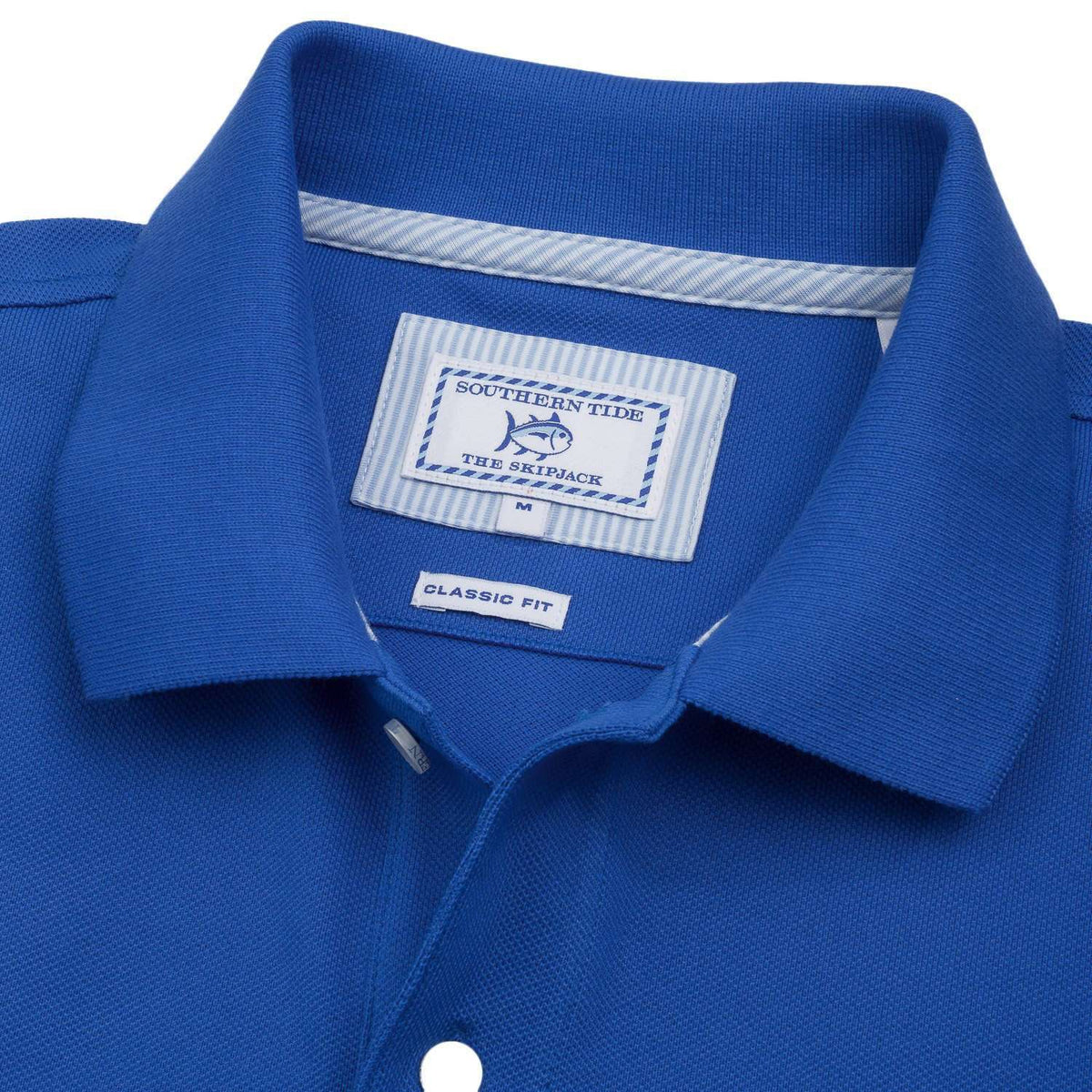 Short Sleeve Skipjack Polo in Royal Blue by Southern Tide - Country Club Prep