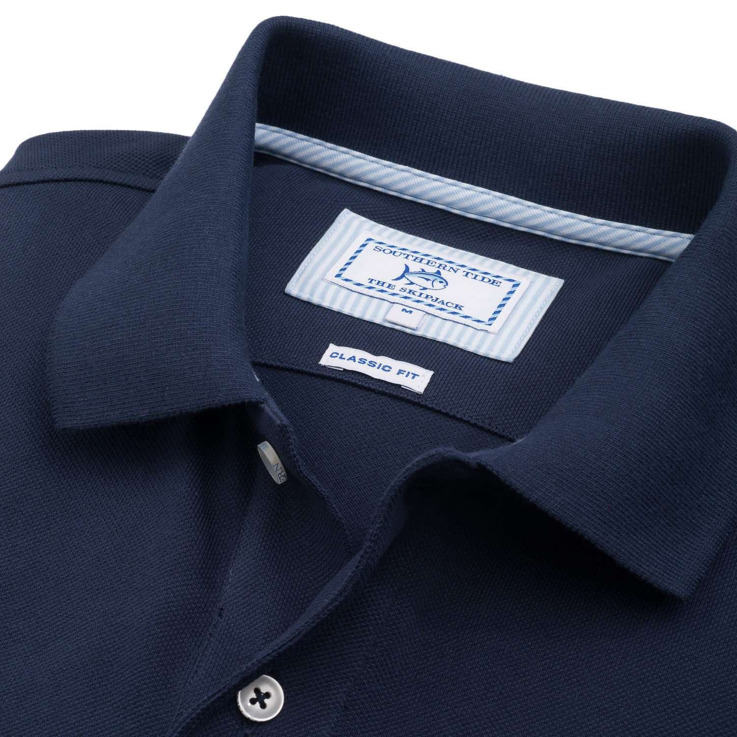 Short Sleeve Skipjack Polo in True Navy by Southern Tide - Country Club Prep