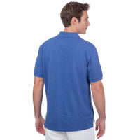 Signature Stripe Placket Skipjack Polo in Cobalt Blue by Southern Tide - Country Club Prep