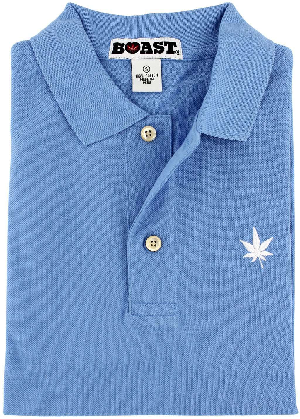 Solid Classic Polo in Carolina Blue by Boast - Country Club Prep