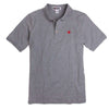Solid Classic Polo in Heather Grey by Boast - Country Club Prep