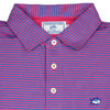 Striped Channel Marker Polo in Ultra Pink by Southern Tide - Country Club Prep