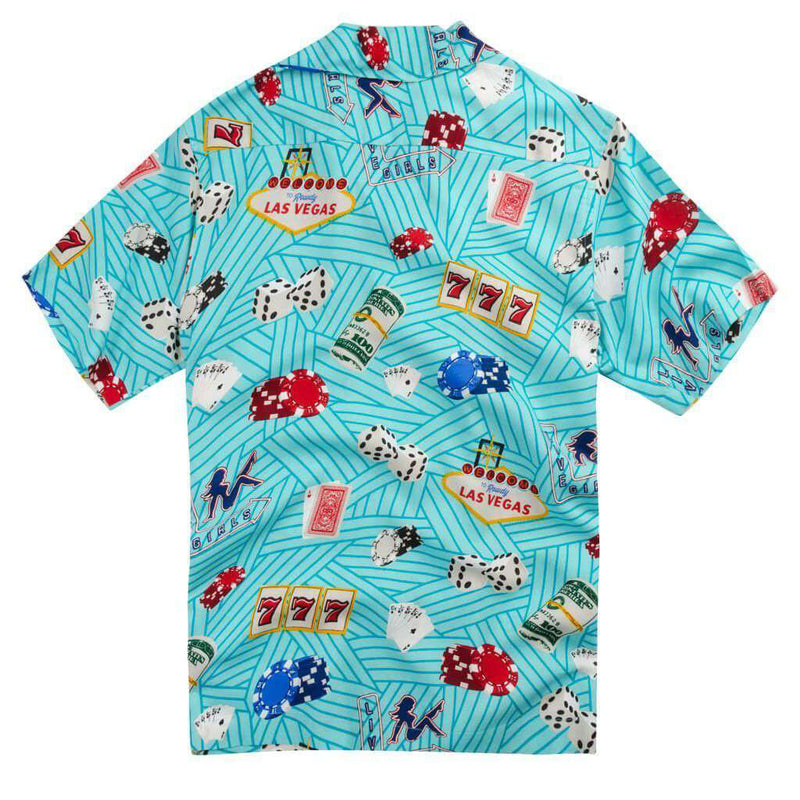 The All In Hawaiian Shirt in Teal by Rowdy Gentleman - Country Club Prep