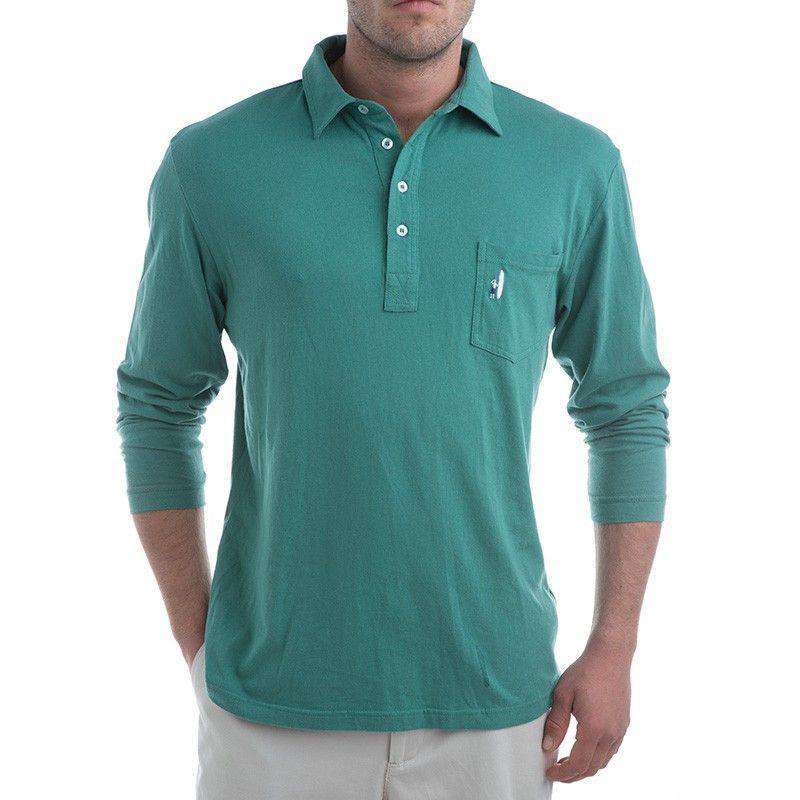 Johnnie o long sleeve polo discount