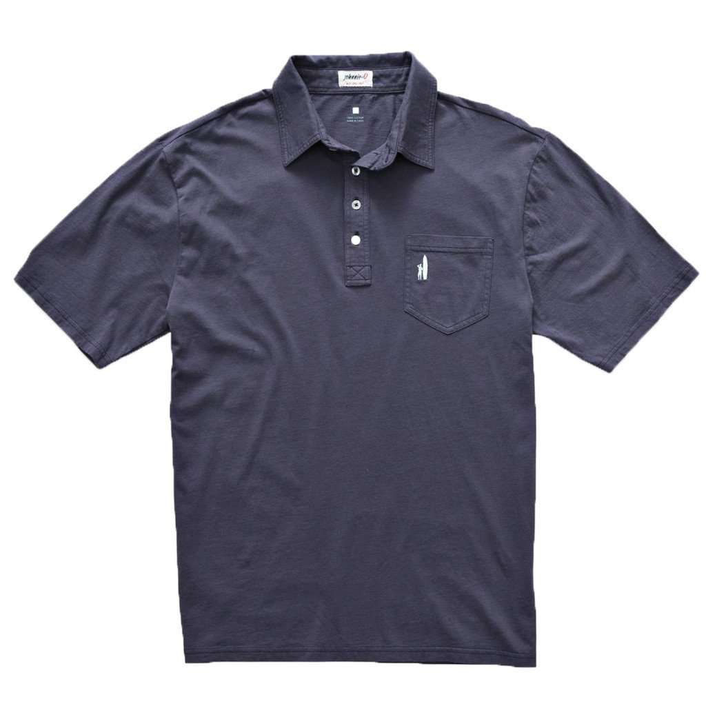 The Original 4-Button Polo in Pacific by Johnnie-O - Country Club Prep