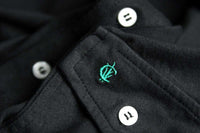 The Players Shirt in Black by Criquet - Country Club Prep