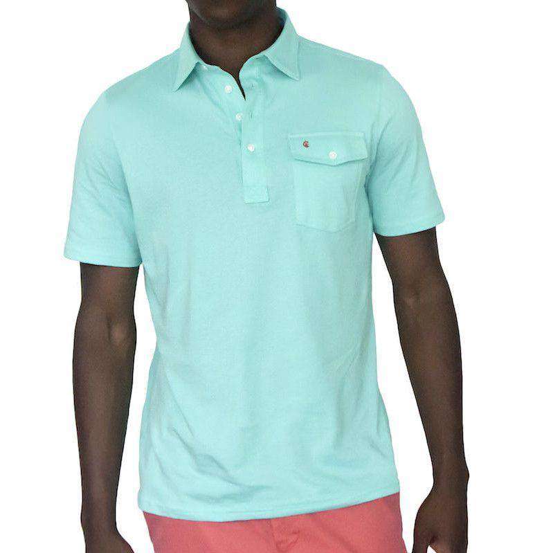The Players Shirt in Rio Blue by Criquet - Country Club Prep