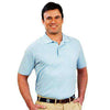 The Salt Spray Polo Shirt in Great Point Blue by Castaway Clothing - Country Club Prep