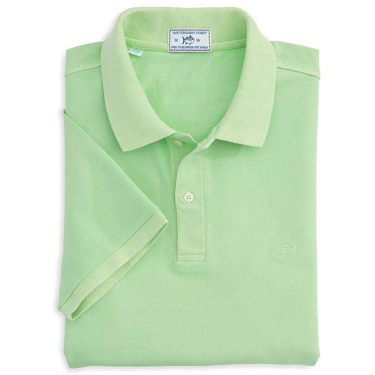 The Weathered Skipjack Polo in Avocado by Southern Tide - Country Club Prep