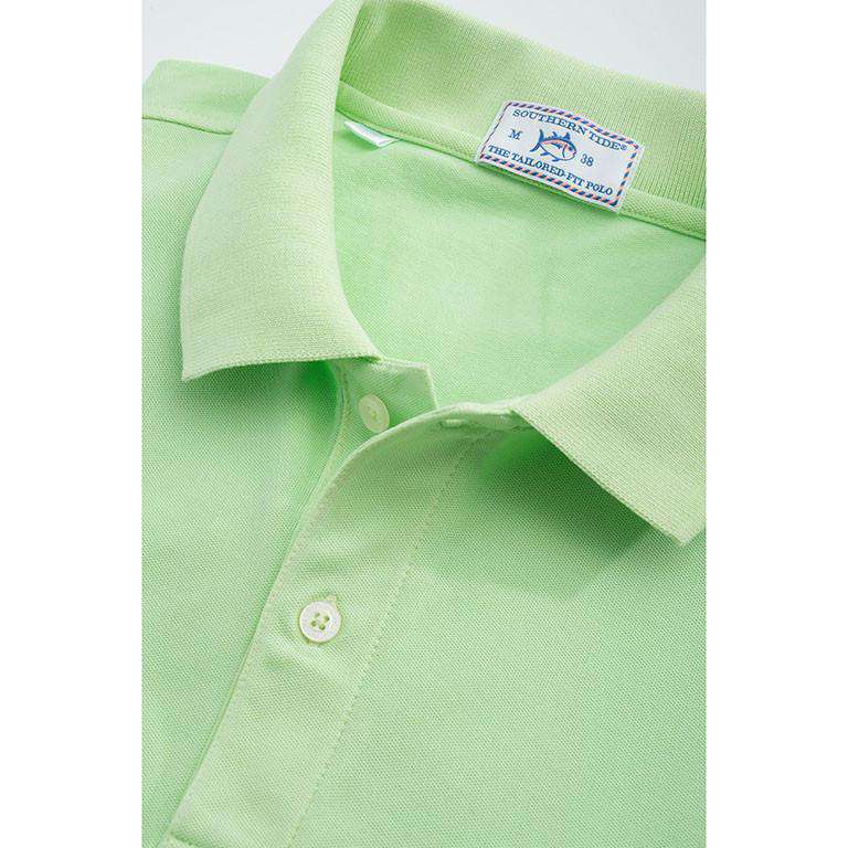 The Weathered Skipjack Polo in Avocado by Southern Tide - Country Club Prep