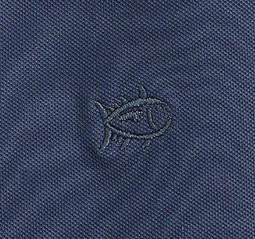 The Weathered Skipjack Polo in Dark & Stormy Navy by Southern Tide - Country Club Prep
