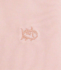 The Weathered Skipjack Polo in Reef Pink by Southern Tide - Country Club Prep