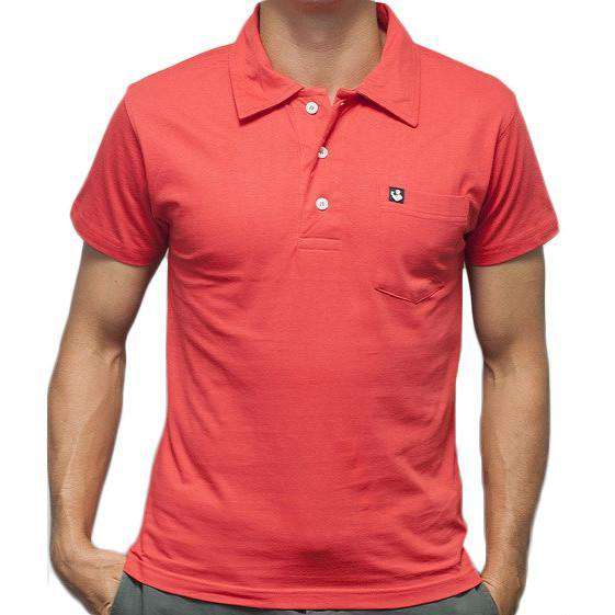 Toasting Man Polo in Red by Rowdy Gentleman - Country Club Prep