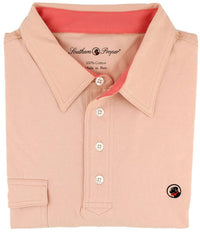 Tourney Golf Shirt in Pink by Southern Proper - Country Club Prep