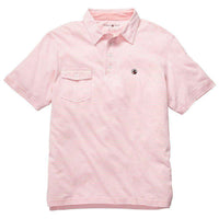 Tourney Golf Shirt in Pink Stripe by Southern Proper - Country Club Prep
