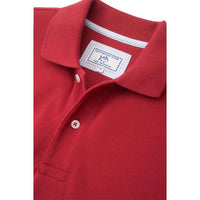 University of Alabama Gameday Skipjack Polo in Crimson by Southern Tide - Country Club Prep