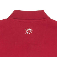 University of Alabama Gameday Skipjack Polo in Crimson by Southern Tide - Country Club Prep