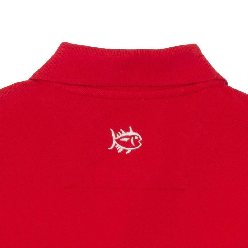 University of Georgia Gameday Skipjack Polo in Red by Southern Tide - Country Club Prep