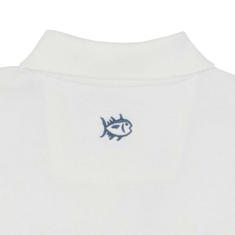 University of Kentucky Gameday Skipjack Polo in Classic White by Southern Tide - Country Club Prep
