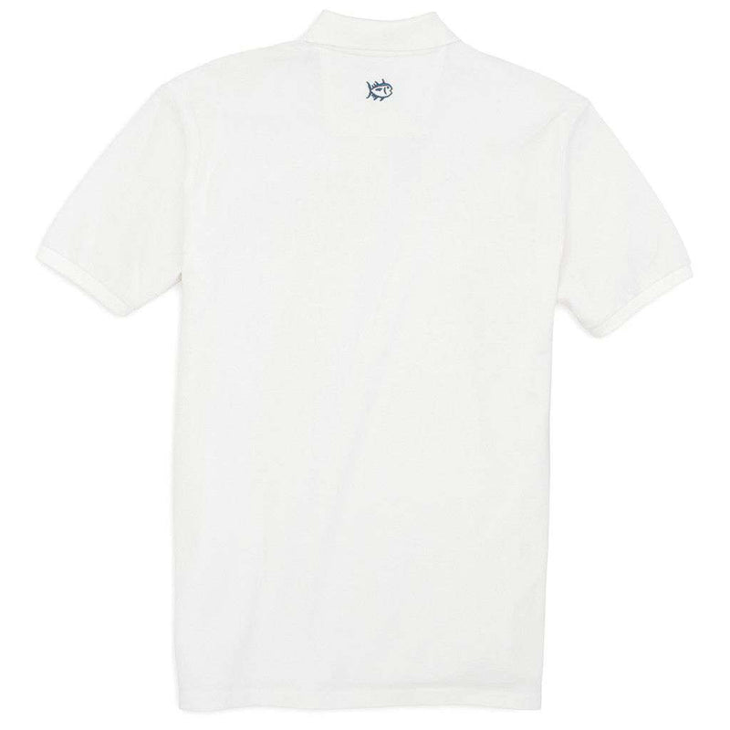 University of Kentucky Gameday Skipjack Polo in Classic White by Southern Tide - Country Club Prep