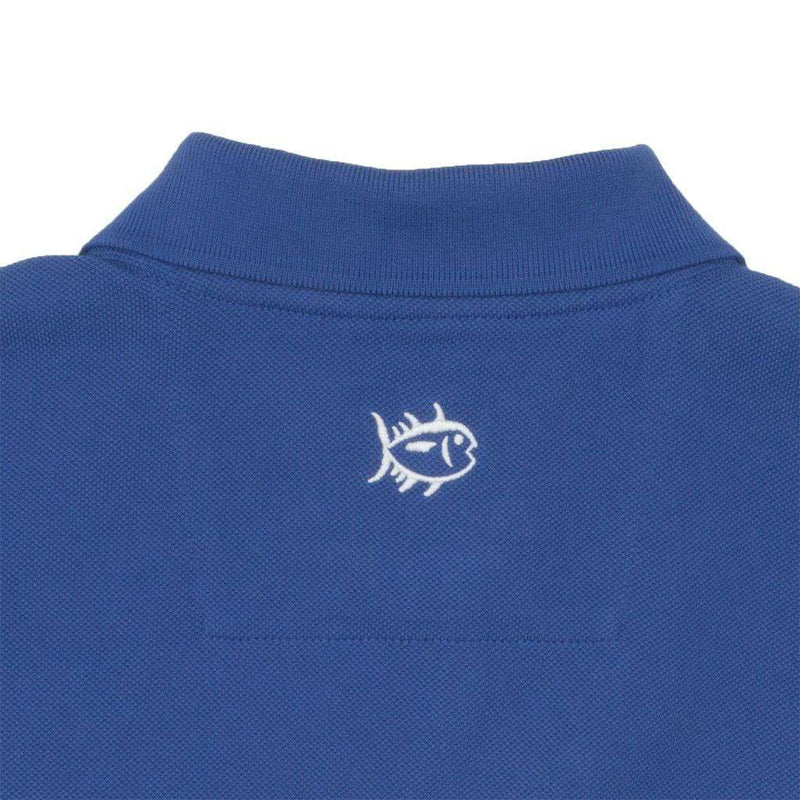 University of Kentucky Gameday Skipjack Polo in University Blue by Southern Tide - Country Club Prep