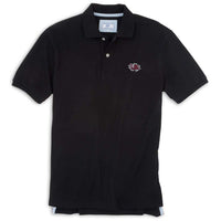 University of South Carolina Gameday Skipjack Polo in Black by Southern Tide - Country Club Prep