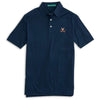 University of Virginia Gameday Driver Performance Polo in Navy by Southern Tide - Country Club Prep