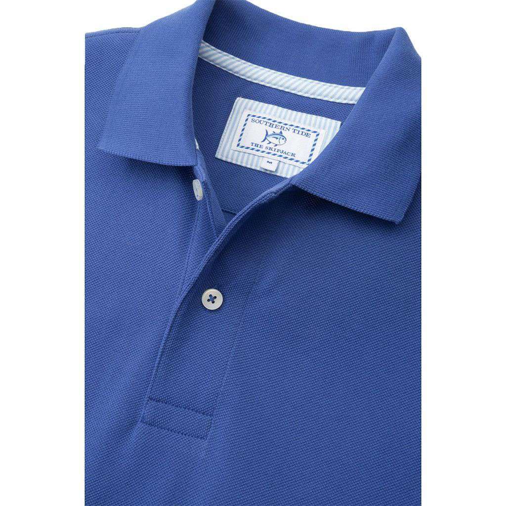 University of Virginia Gameday Skipjack Polo in Blue by Southern Tide - Country Club Prep