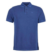 Washed Sports Polo in Navy by Barbour - Country Club Prep