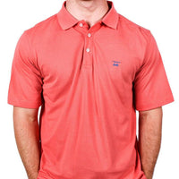 West Beach Polo in Coral by Bald Head Blues - Country Club Prep