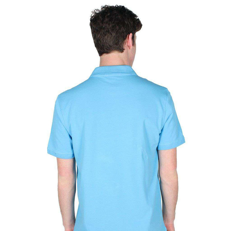 Winyah Polo in Baby Blue by Coast - Country Club Prep