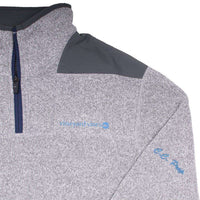 Custom Sweater Fleece Shep Shirt in Gray Heather by Vineyard Vines - Country Club Prep