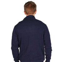 Auburn University 1/4 Zip Pullover in True Navy by Southern Tide - Country Club Prep