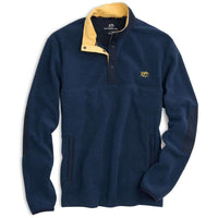 Cambridge Fleece Pullover in True Navy by Southern Tide - Country Club Prep