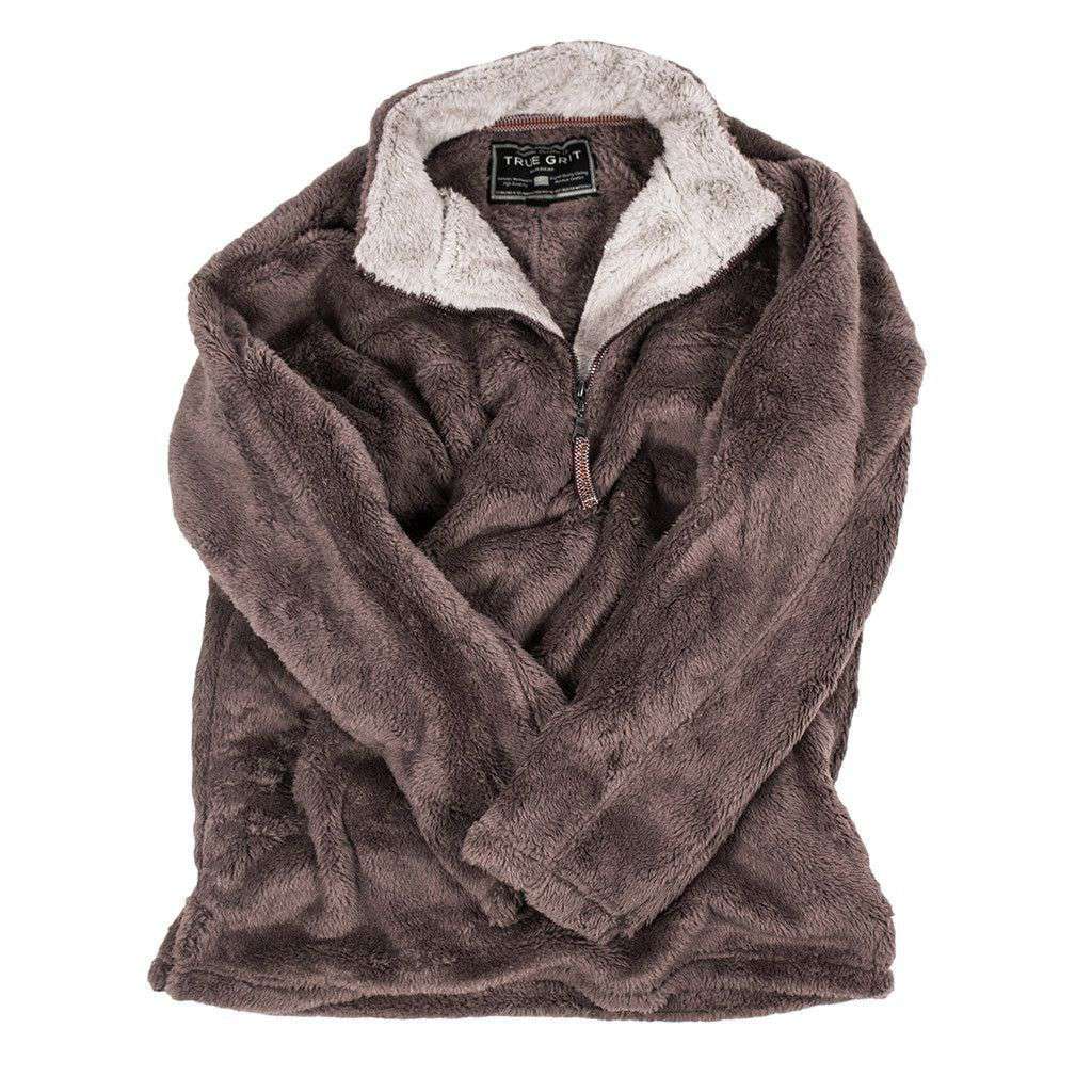 True grit double plush pullover clearance