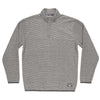 Eagle Trail Pullover in Midnight Gray and White by Southern Marsh - Country Club Prep