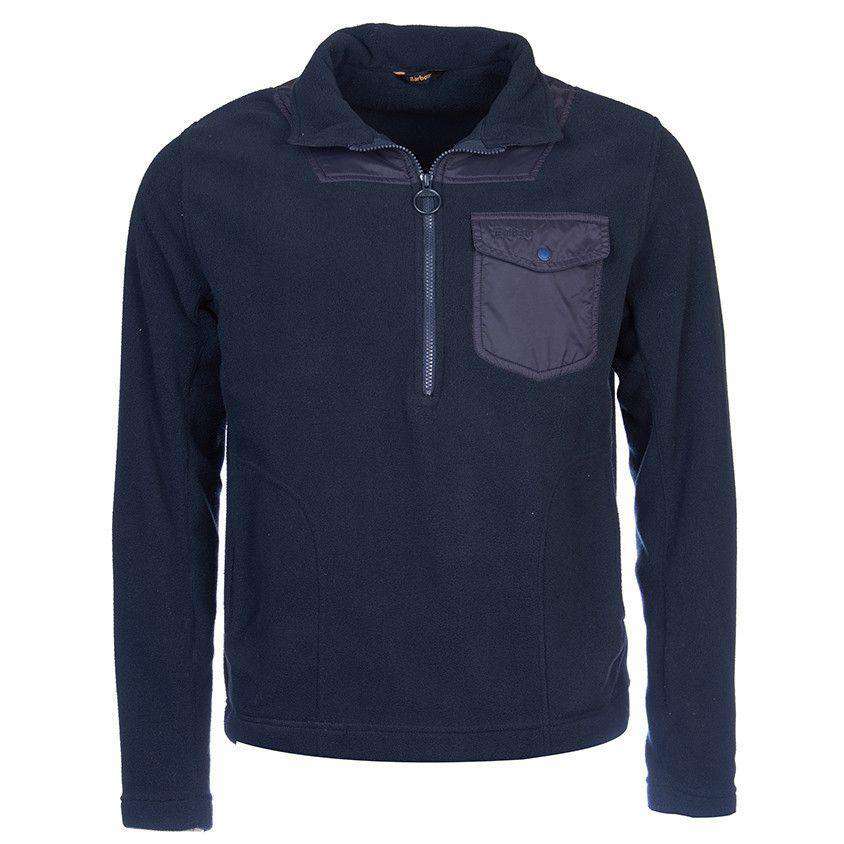 Farimond Fleece Pullover in Navy by Barbour - Country Club Prep