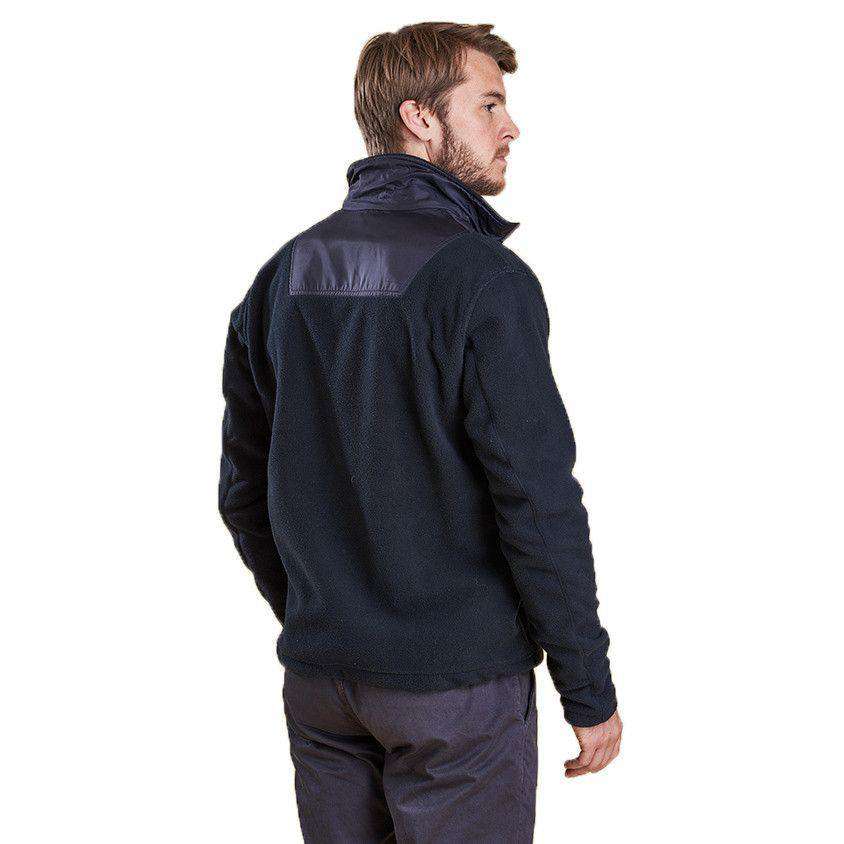 Farimond Fleece Pullover in Navy by Barbour - Country Club Prep