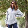 FieldTec Woodford Snap Pullover in Avalanche Gray by Southern Marsh - Country Club Prep