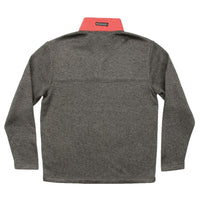 FieldTec Woodford Snap Pullover in Midnight Gray by Southern Marsh - Country Club Prep