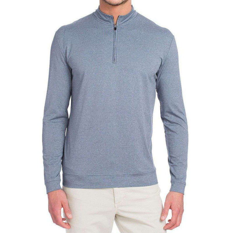 Flex Prep-Formance 1/4 Zip Pullover in Abyss by Johnnie-O - Country Club Prep