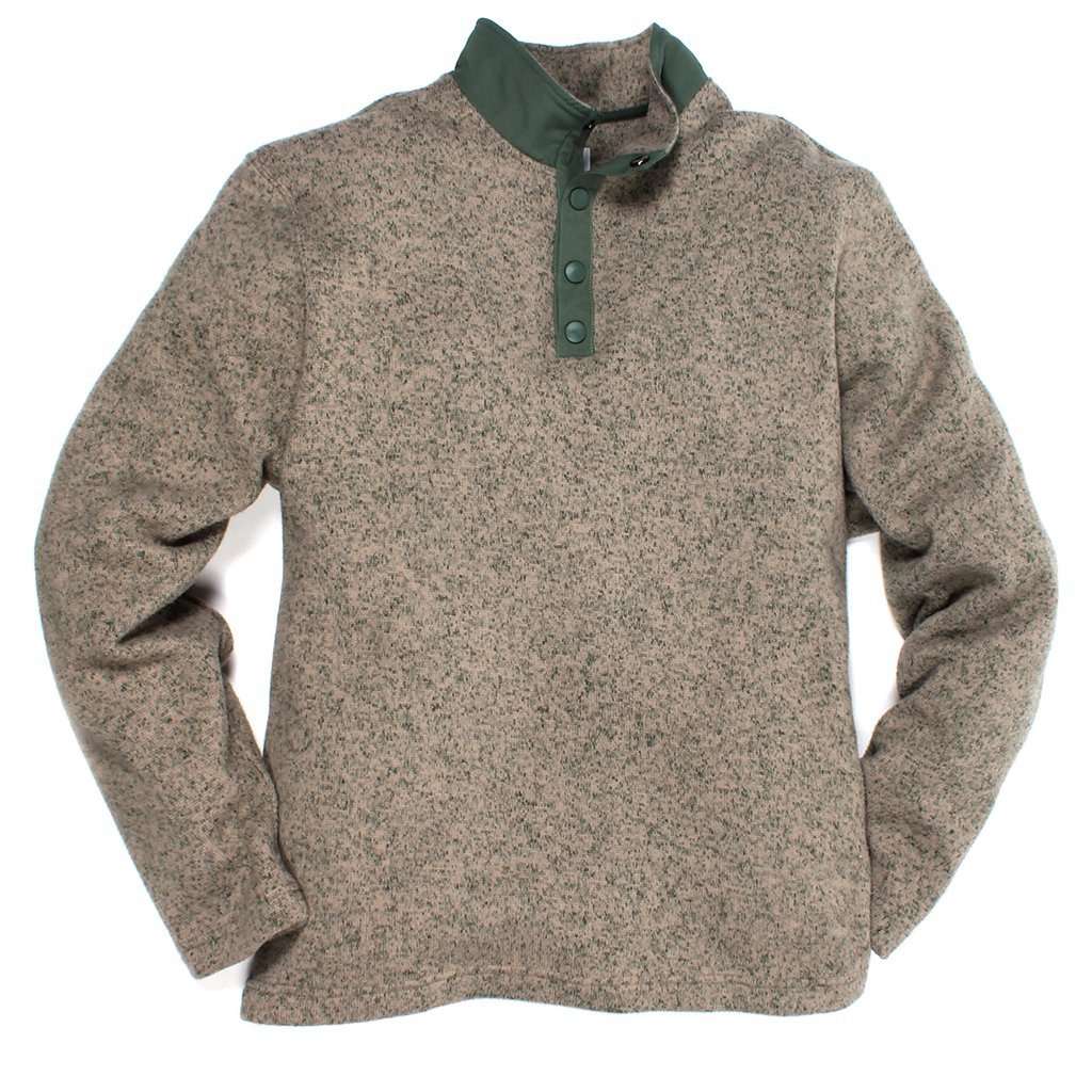 Getty Fleece in Cashew by Southern Proper - Country Club Prep