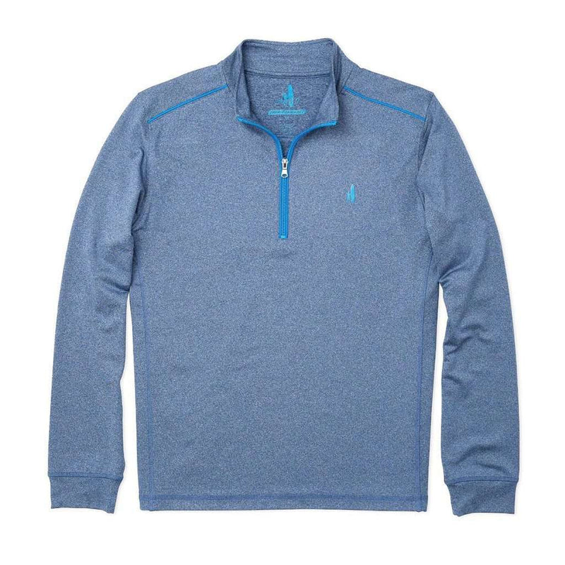 Lammie 1/4 Zip Prep-Formance Pullover in Helios Blue by Johnnie-O - Country Club Prep