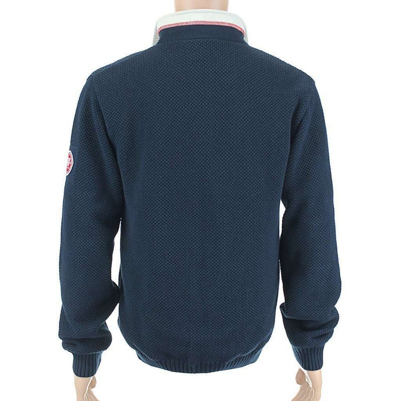 Men's Classic Windproof Pullover in Navy by Holebrook - Country Club Prep